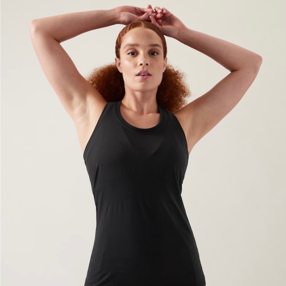 Athleta Momentum Tank, Black, M